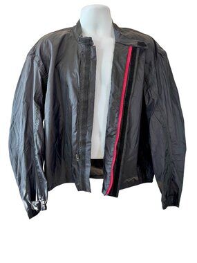 MotoCentric Squadron Jacket 2XL Black Polyester Windbreaker
